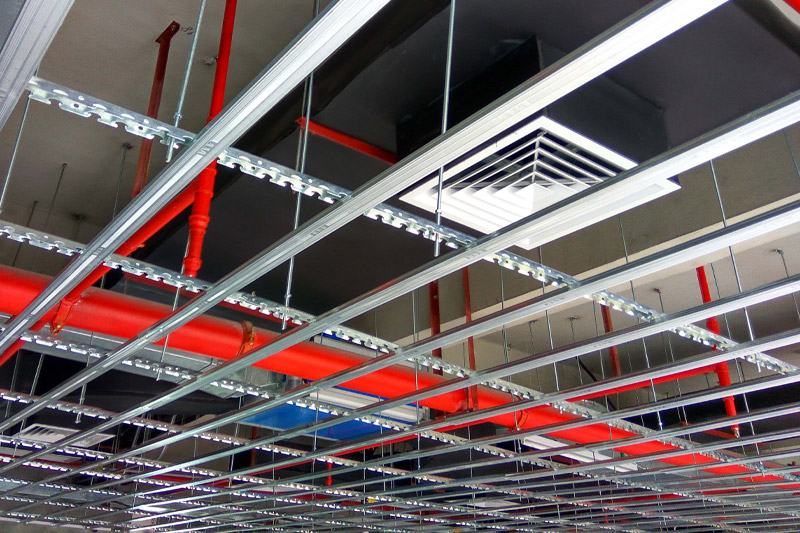 工装吊顶还在满场拉线打膨胀？难怪你每平米人工费压不下来，圣帝欧这笔“吊顶账”你得算算